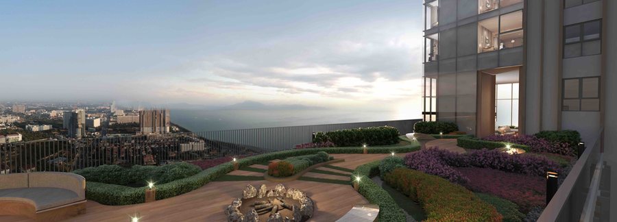 Skyline Sunset Garden