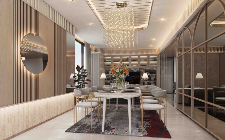 Skypark Lucean — two-bedroom living room